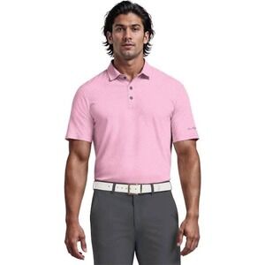 Ben‎ Hogan Performance Pink Golf Polo Shirt Stretch Moisture Wicking - Size 3XL